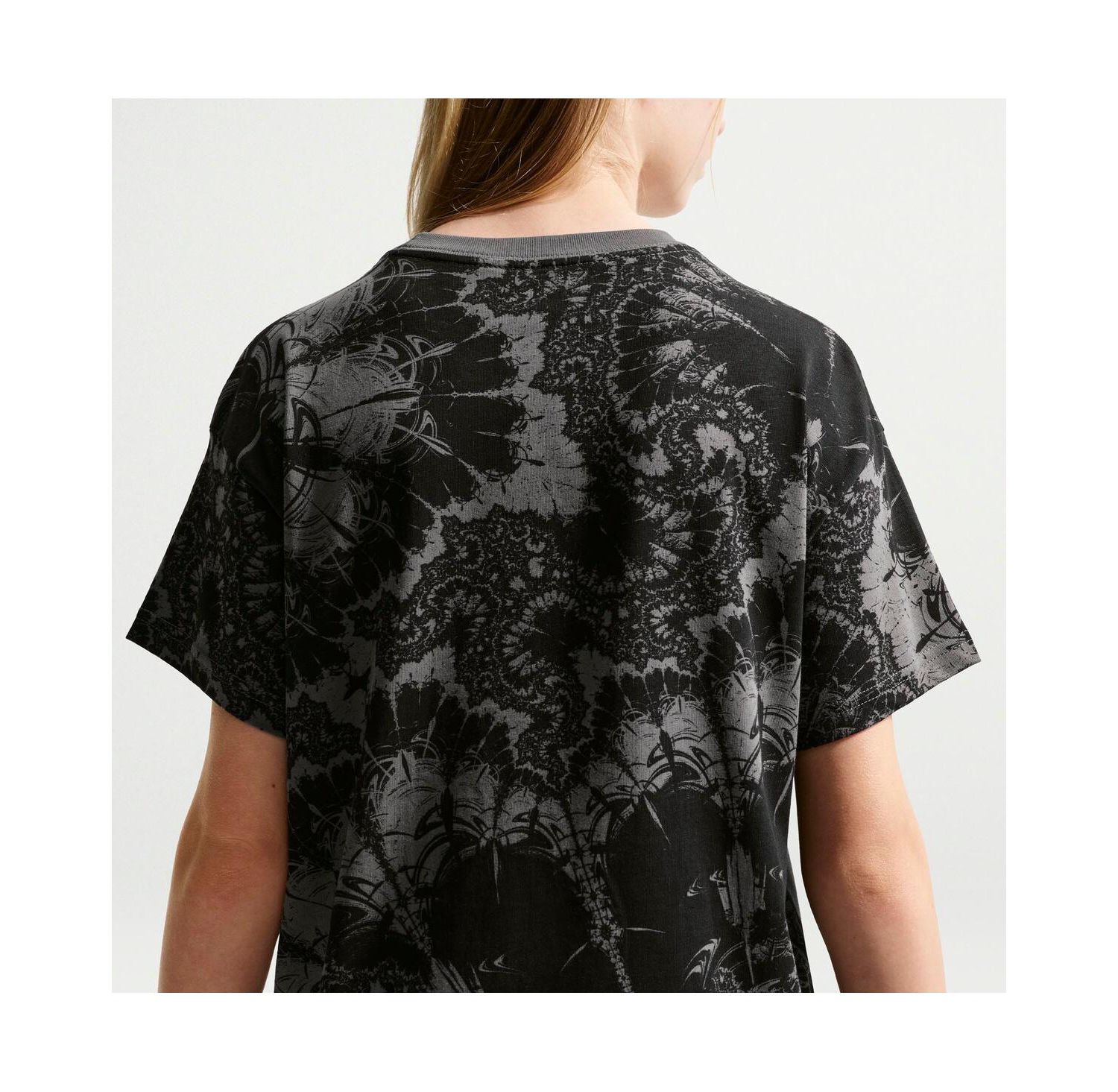 Big Boys and Girls Gray Netherlands National Team Allover Print T-Shirt