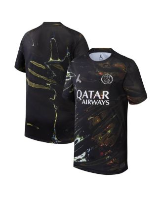 Big Boys and Girls Black Paris Saint-Germain 2025/26 Fifth Stadium Replica Jersey