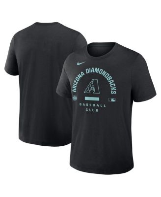 Men's Black Arizona Diamondbacks Authentic Collection Early&nbsp;Work Tri-Blend Dri-FIT T-Shirt