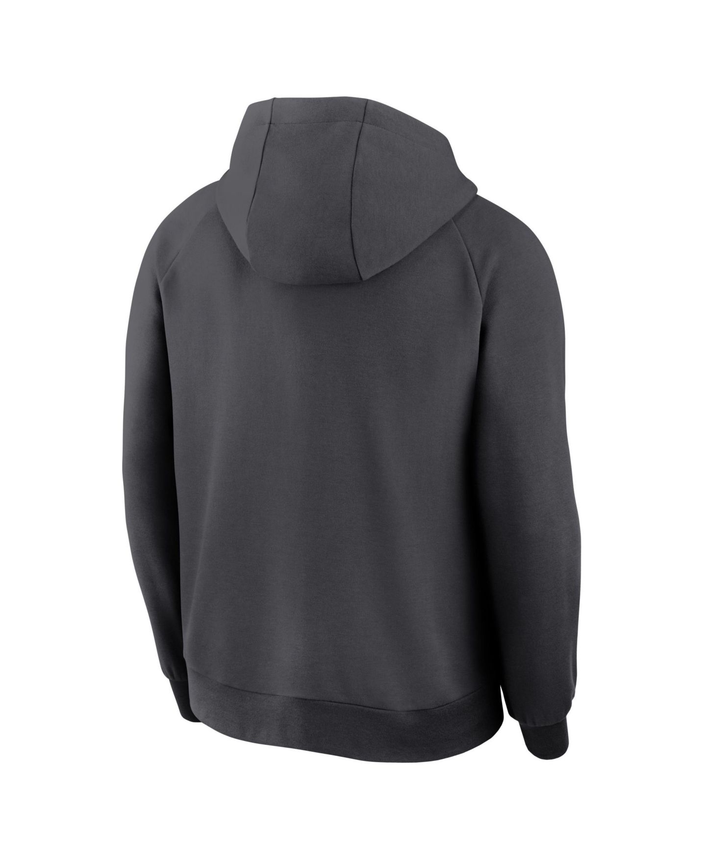 Мужское худи Nike Los Angeles Dodgers Authentic Collection Player Raglan, Anthracite — фото 5