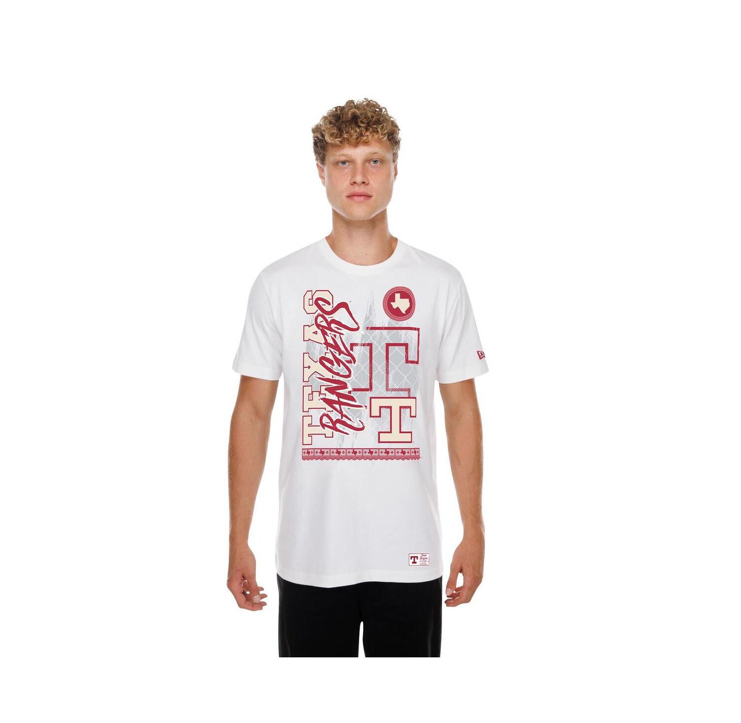 Men's White Texas Rangers 2026 City Connect Photo Real T-Shirt