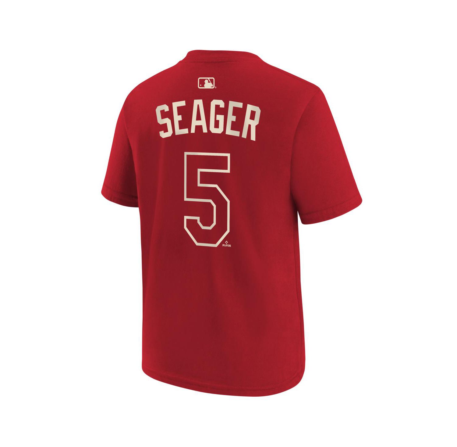 Big Boys and Girls Corey Seager Red Texas Rangers 2026 City Connect Name & Number T-Shirt