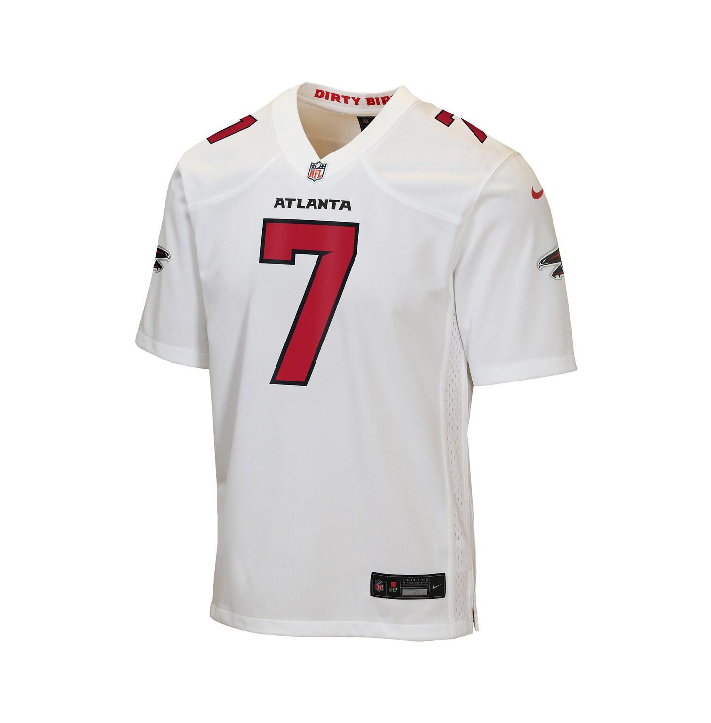 Детская игровая джерси Nike Bijan Robinson Atlanta Falcons, White — фото 3