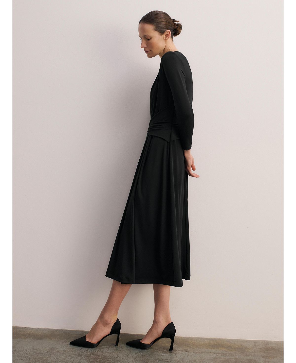 The Fold Women's Auletta Jersey Dress view 2 — MAYCSS fashion products
