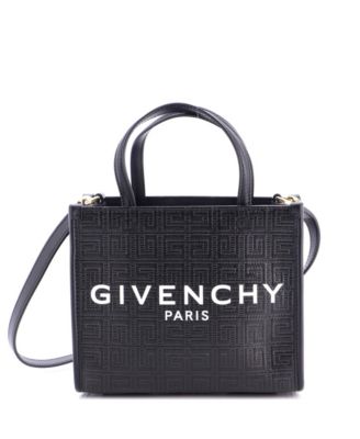 Mini G-Tote 4G Embossed Coated Canvas