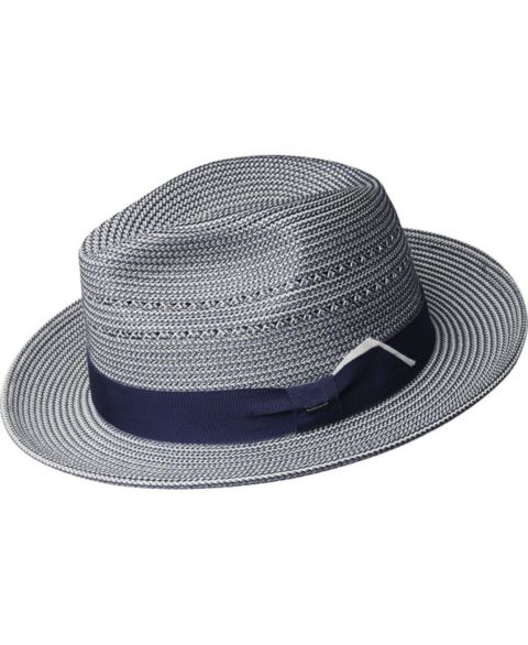 Мужские головные уборы Bailey 1922 Eli Braided Fedora, цвет: Avion