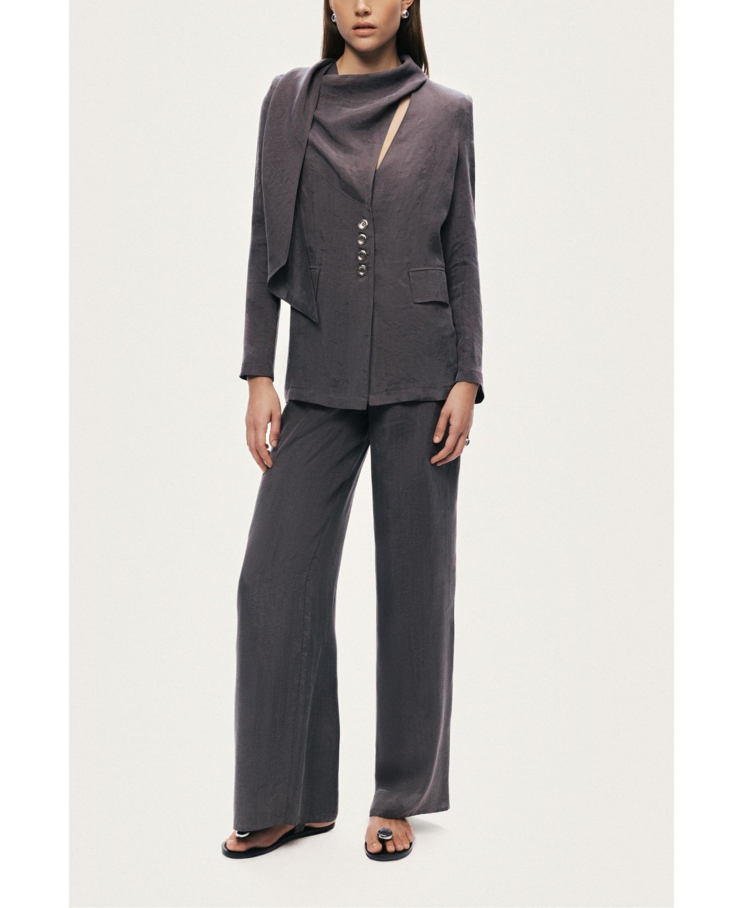 Women's Relaxed Wide-Leg Pants