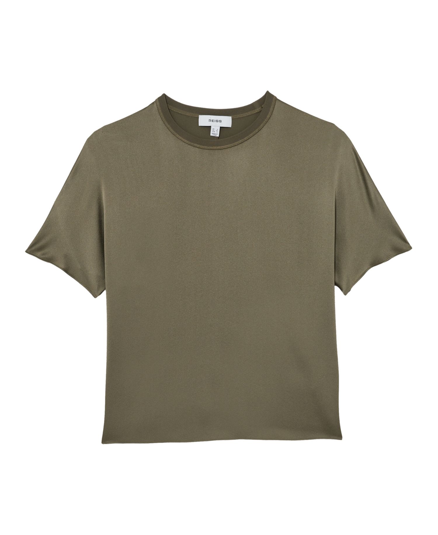 Women's Lena Silk Short-Sleeve Top
