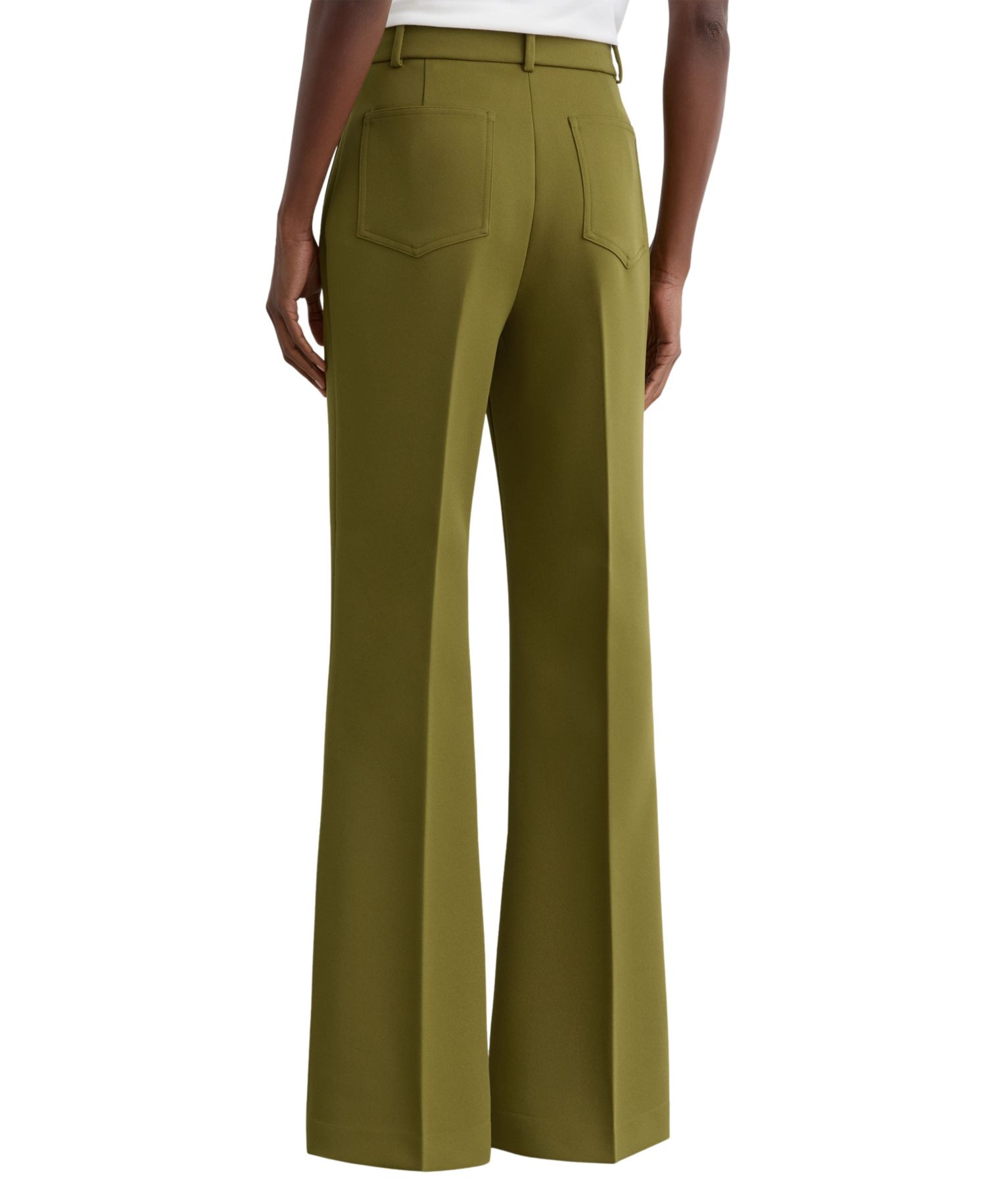 Women's Priya Twill High-Rise Flared Pants