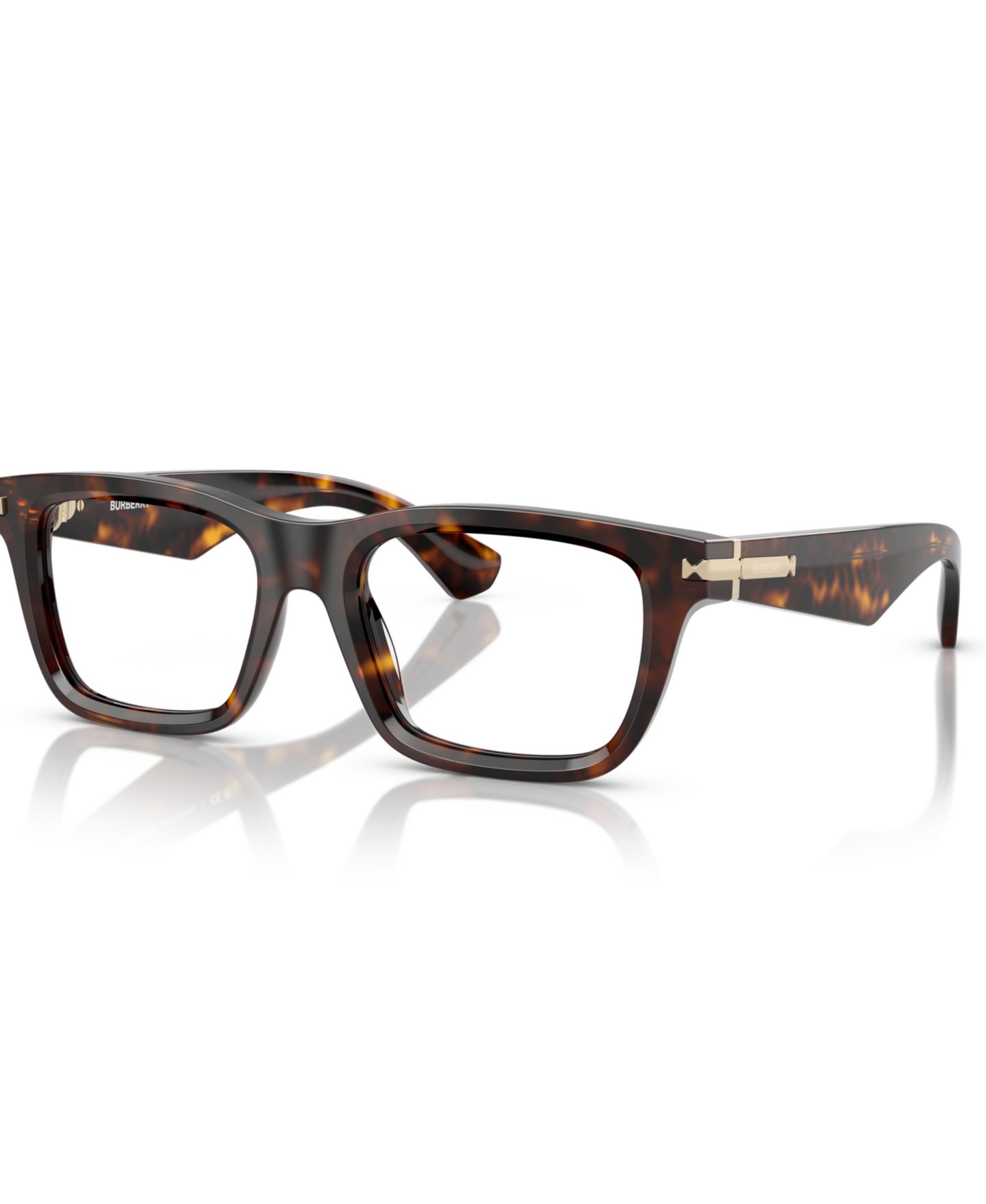Мужские очки Burberry Rectangle Eyeglasses, BE2419, цвет: Тёмный гавана — фото 1
