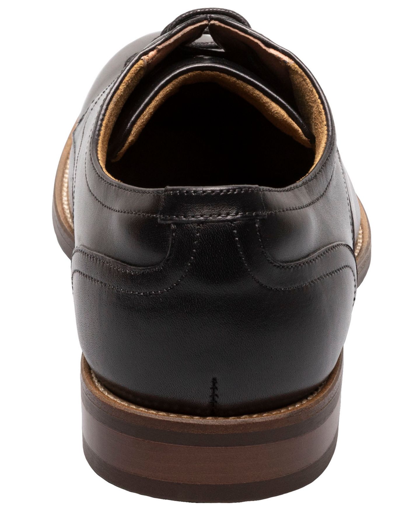 Мужские туфли Florsheim Ruvo Plain-Toe Oxford, цвет: Чёрный — фото 3