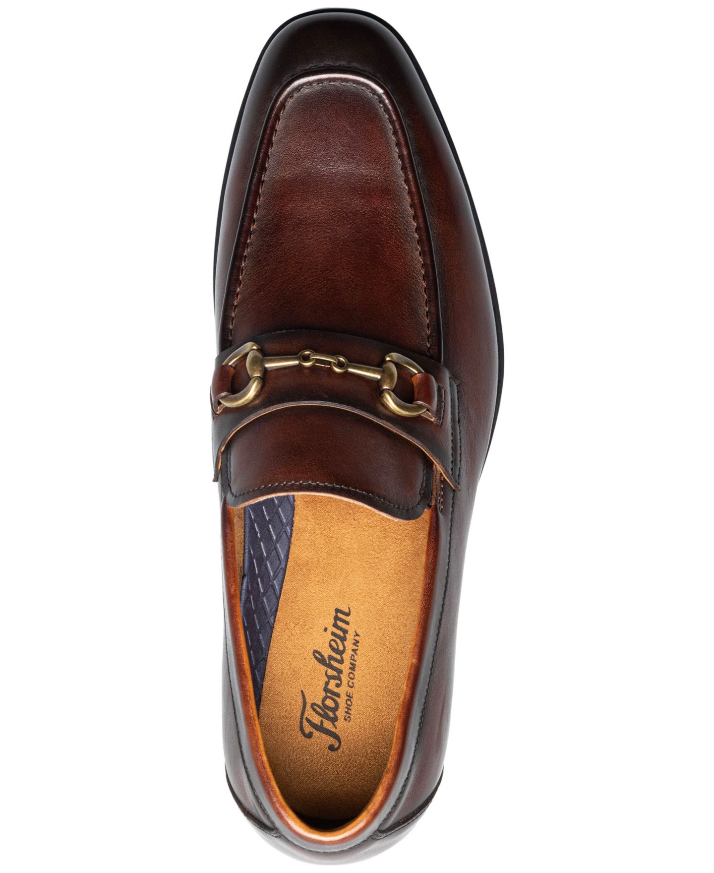 Мужские туфли Florsheim Pregamo Moc-Toe Bit, цвет: Коричневый — фото 4