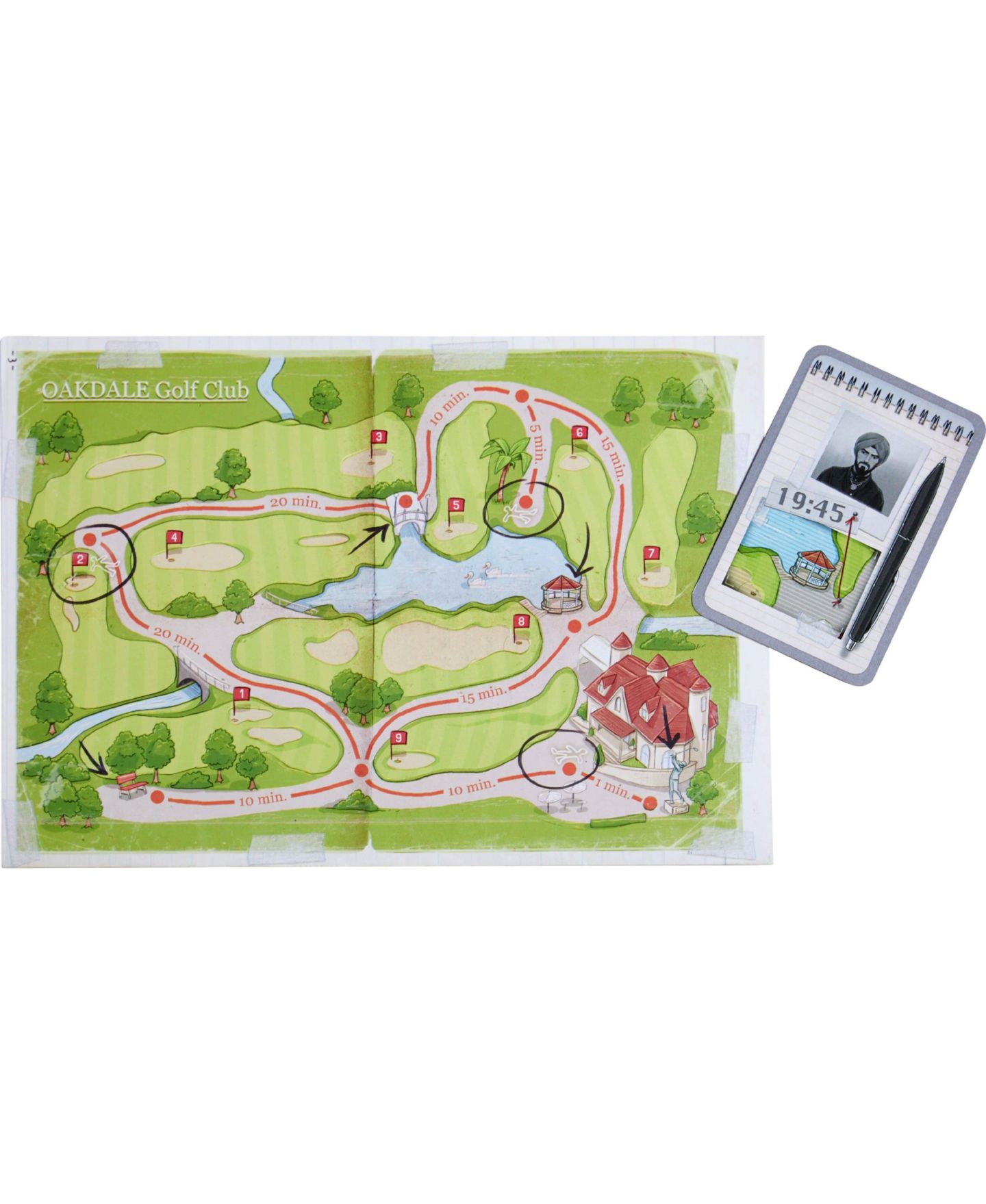 Детективная настольная игра Haba The Key: Murder at The Oakdale Club, от 8 лет — фото 7