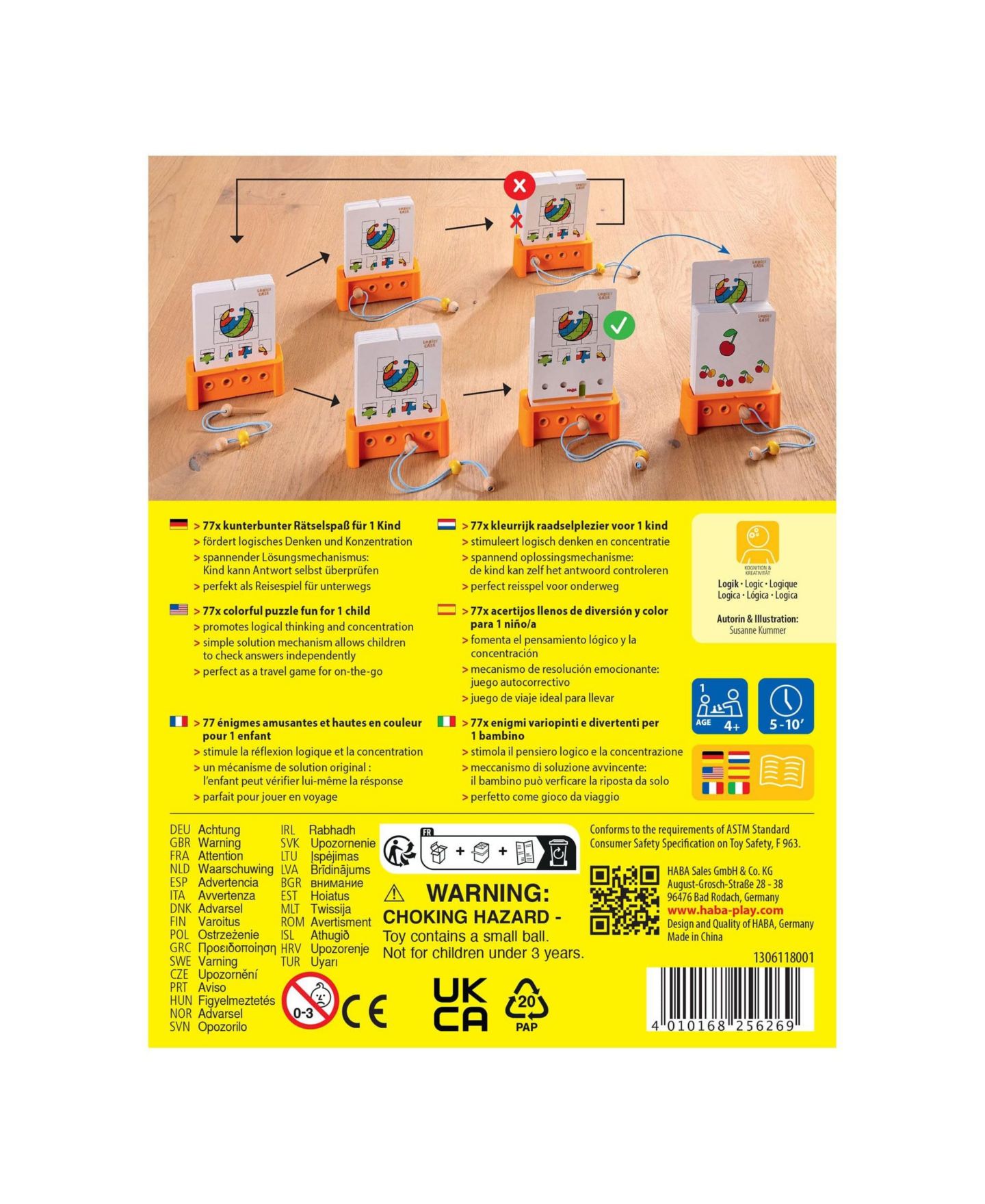 Детские игрушки Haba Logic! Case Starter Set 4+ — фото 7
