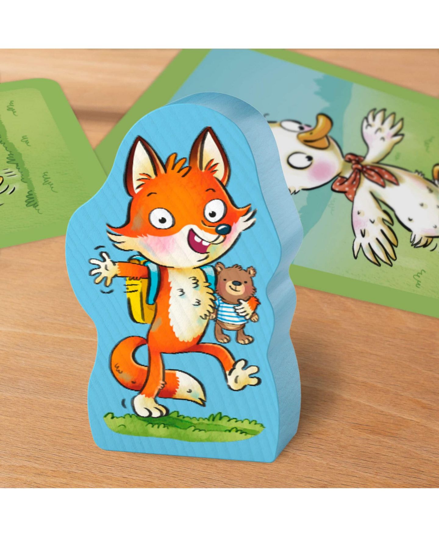 Детская настольная игра Haba Wiggle Waggle Cooperative Movement Board Game, Ages 3+, цвет: Жёлтый — фото 2