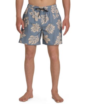 Quiksilver Men's Floral Print Swim Trunk