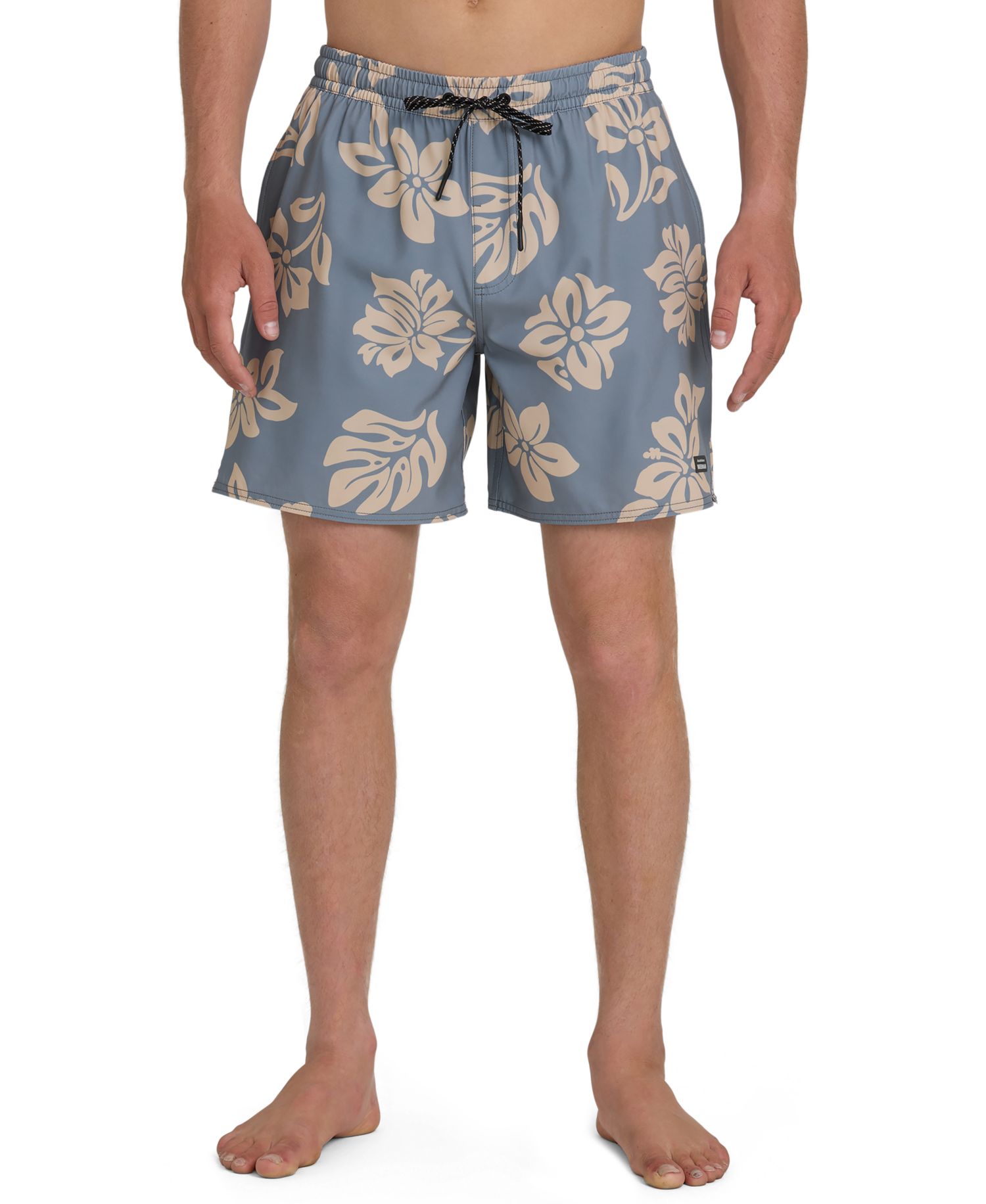 Quiksilver Men's Floral Print Swim Trunk