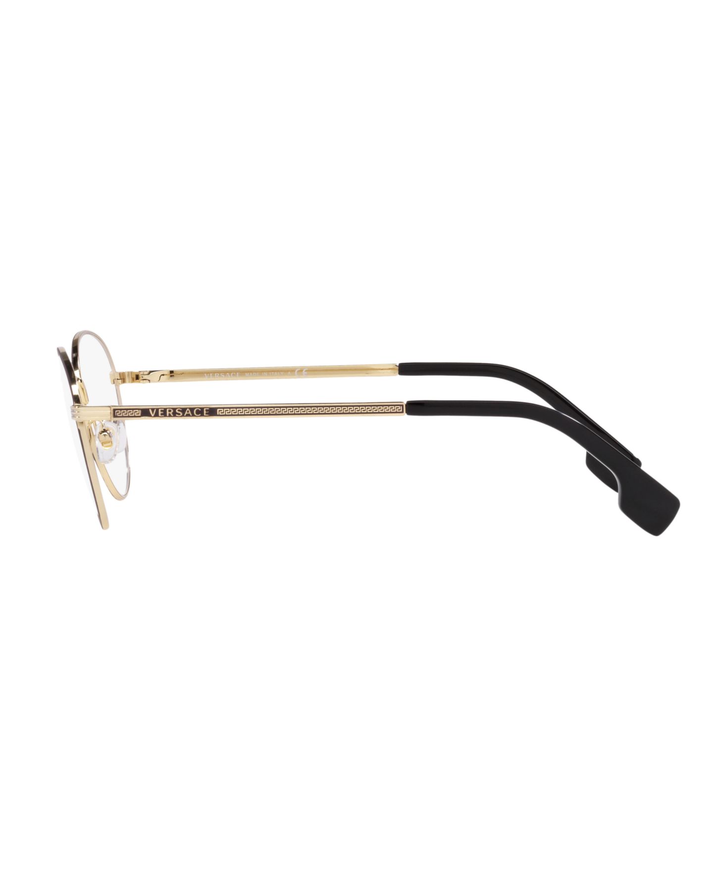 Мужские очки Versace Phantos Eyeglasses, VE1279, цвет: Бордовый / Золотой — фото 5