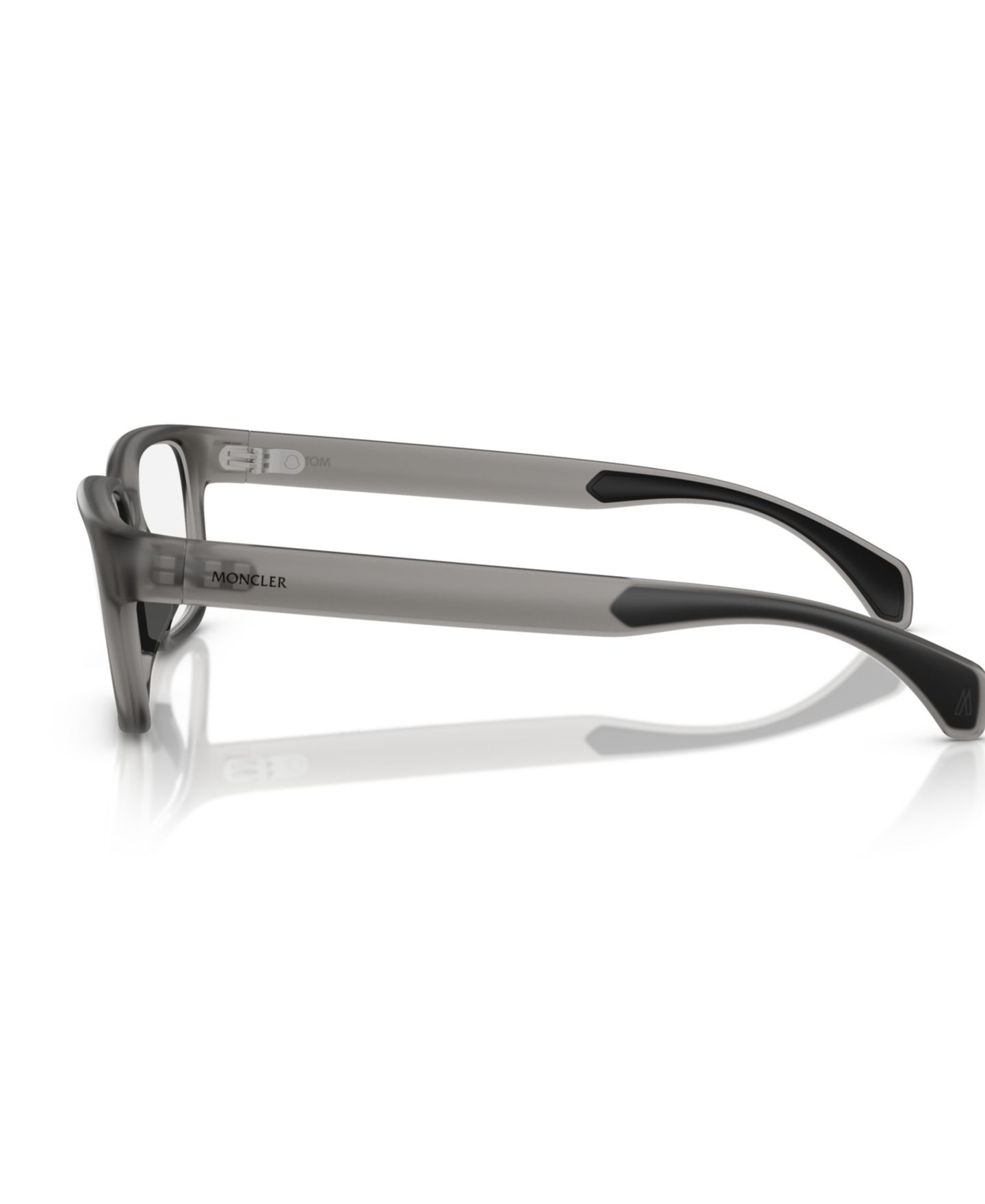 Очки Moncler Rectangle Unisex Eyeglasses, ME3001, цвет: Матовый серый — фото 2