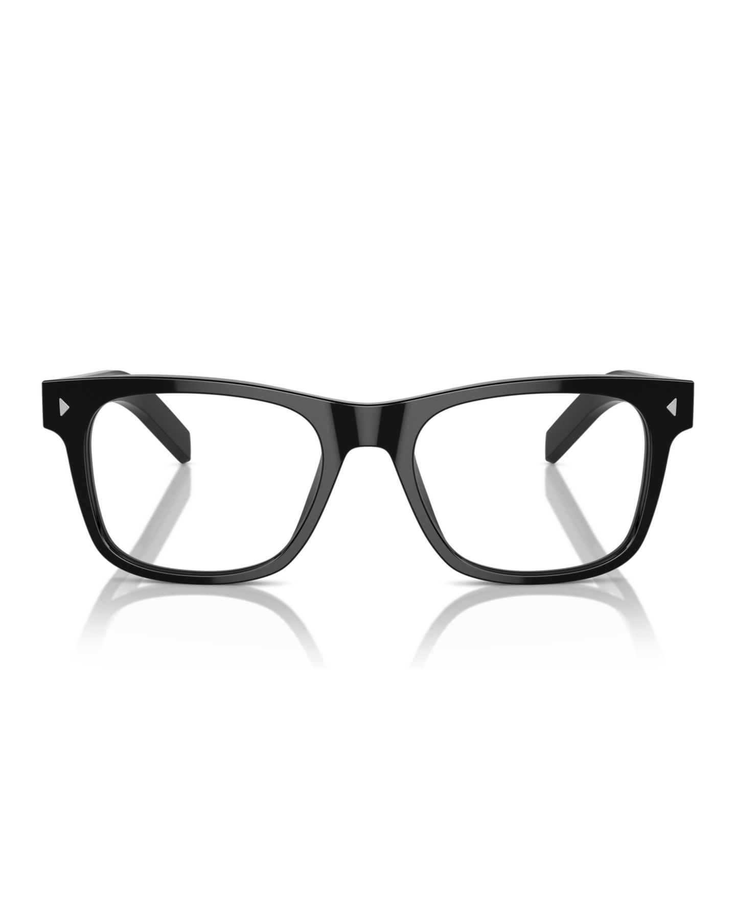 Мужские очки PRADA Pillow Eyeglasses, PR A13V, цвет: Чёрный — фото 2