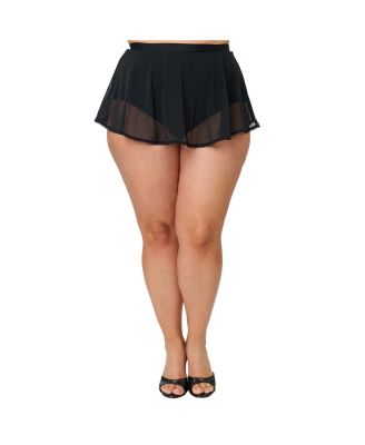 Plus Size Pin-Up Coronado Swim Skirt