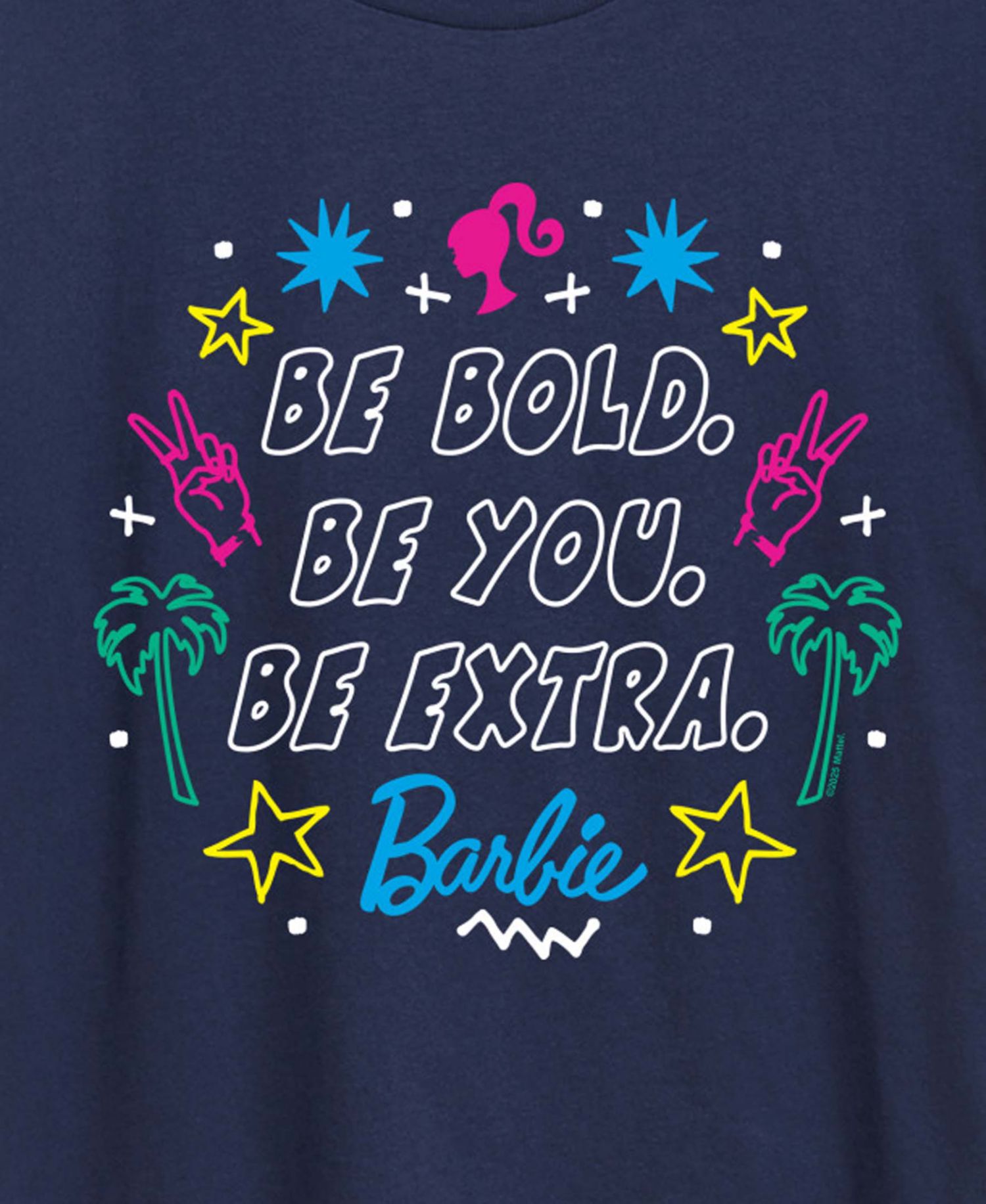 Plus Size Barbie be Bold Short-Sleeve Graphic T-Shirt