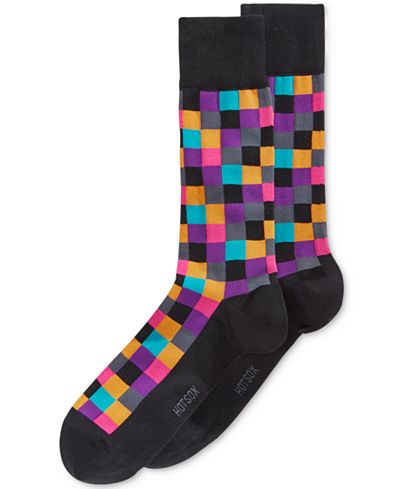 Hot Sox Men's Boxes Slacks Socks