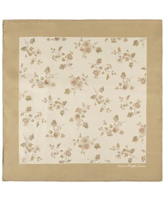 Floral Small Square Scarf
