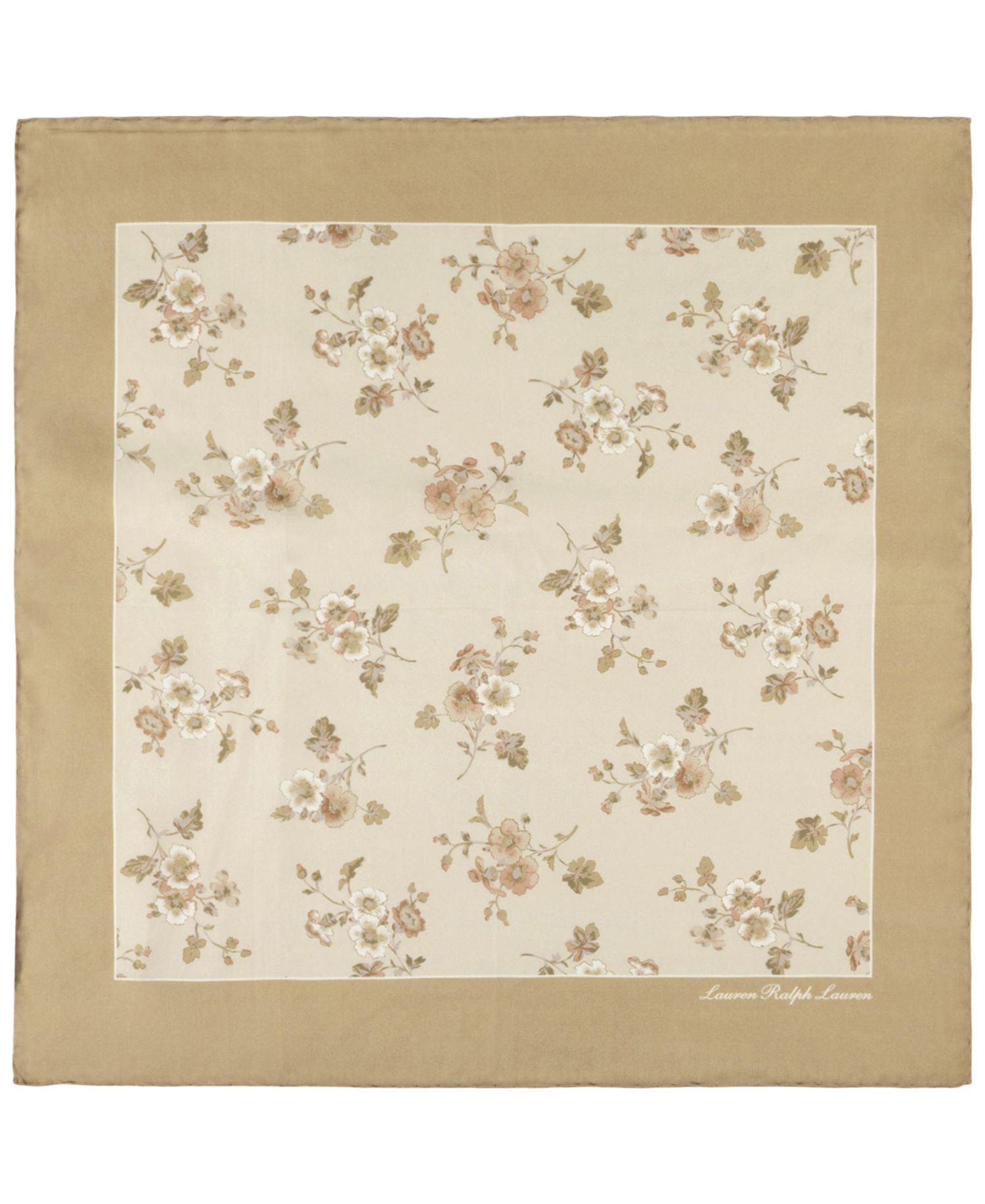 Floral Small Square Scarf