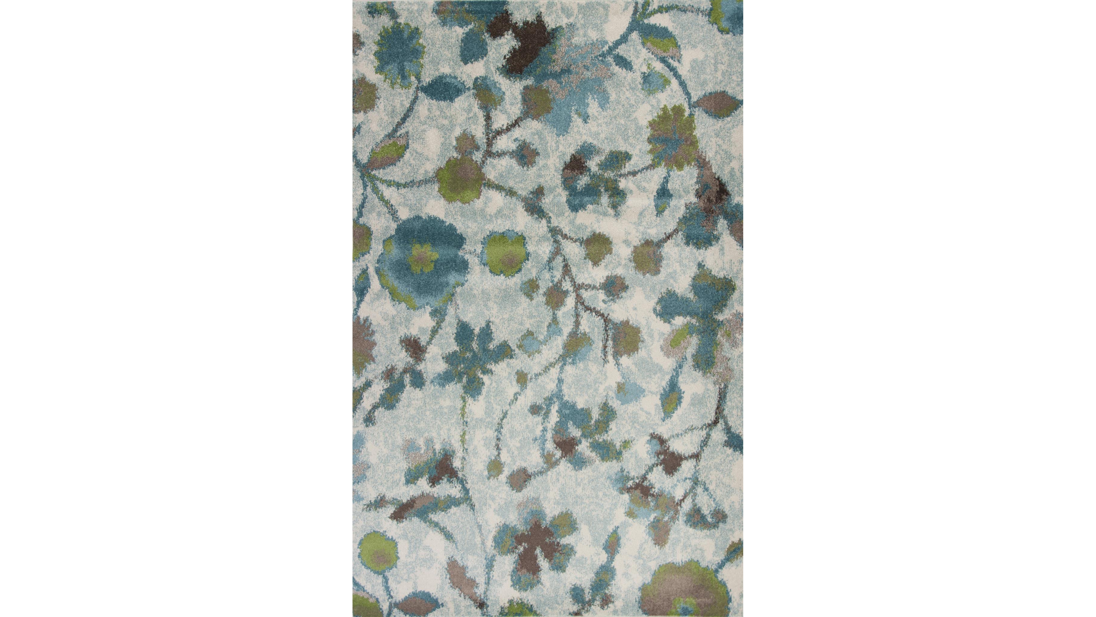 Kas Stella Reflections 6258 Teal 5'3" x 7'7" Area Rug