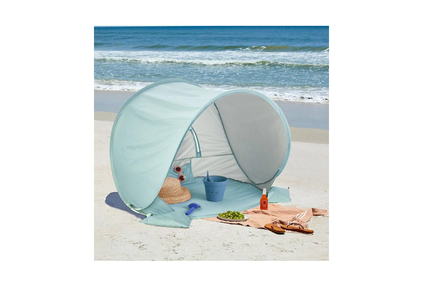 Детские игрушки Tiny Land One-Stop Beach Tent Set - Play Tent for Outdoor Fun, цвет: Зелёный — фото 11