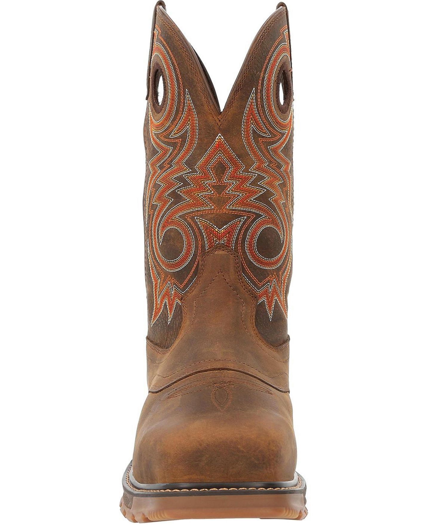 Мужские ботинки Durango Maverick XP Composite Toe Waterproof Western Work Boot, цвет: Коричневый, вариант 1 — фото 7