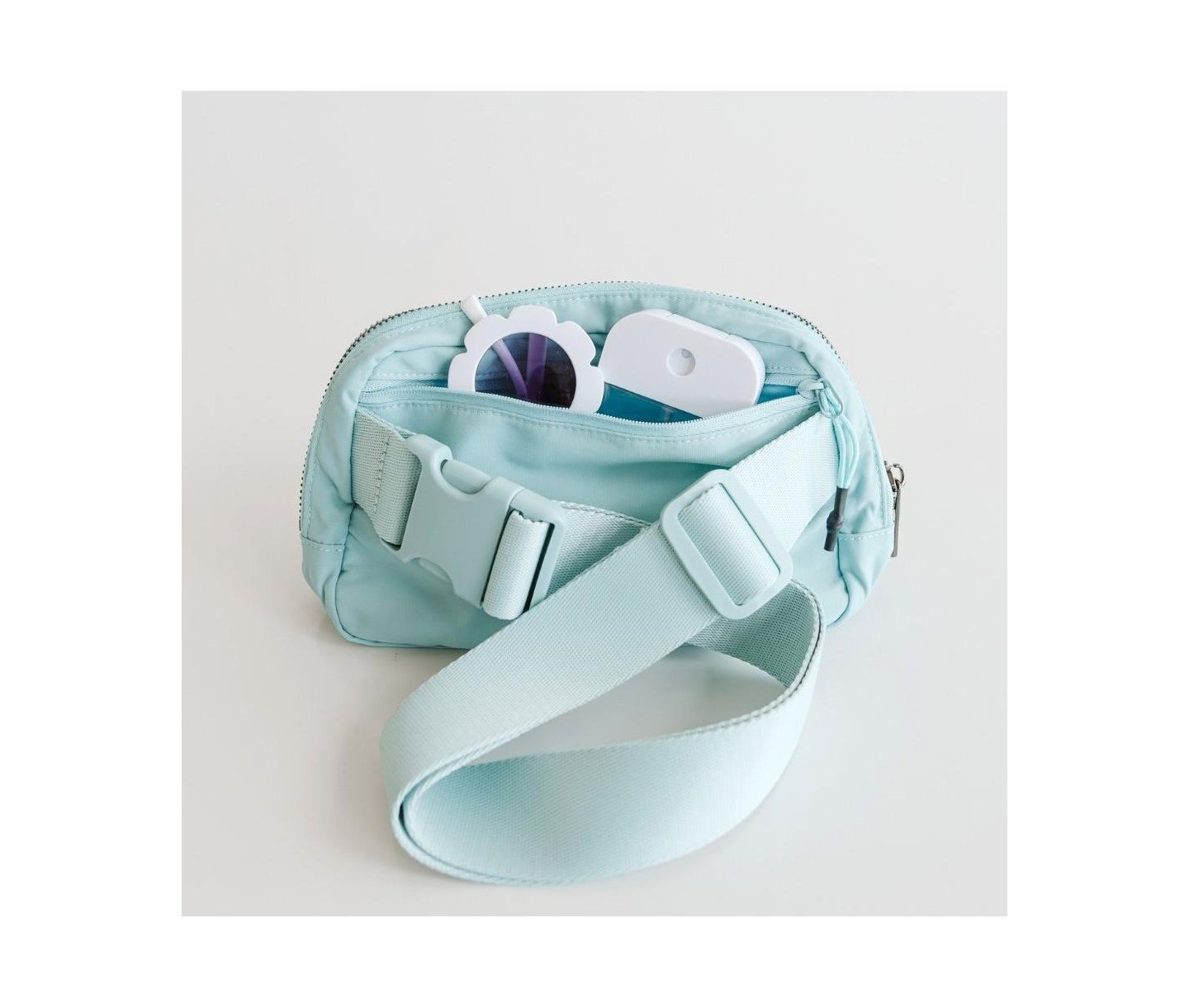 Детская сумка Sweet Wink Sky Floral Bow Patch Belt, цвет: Синий — фото 5