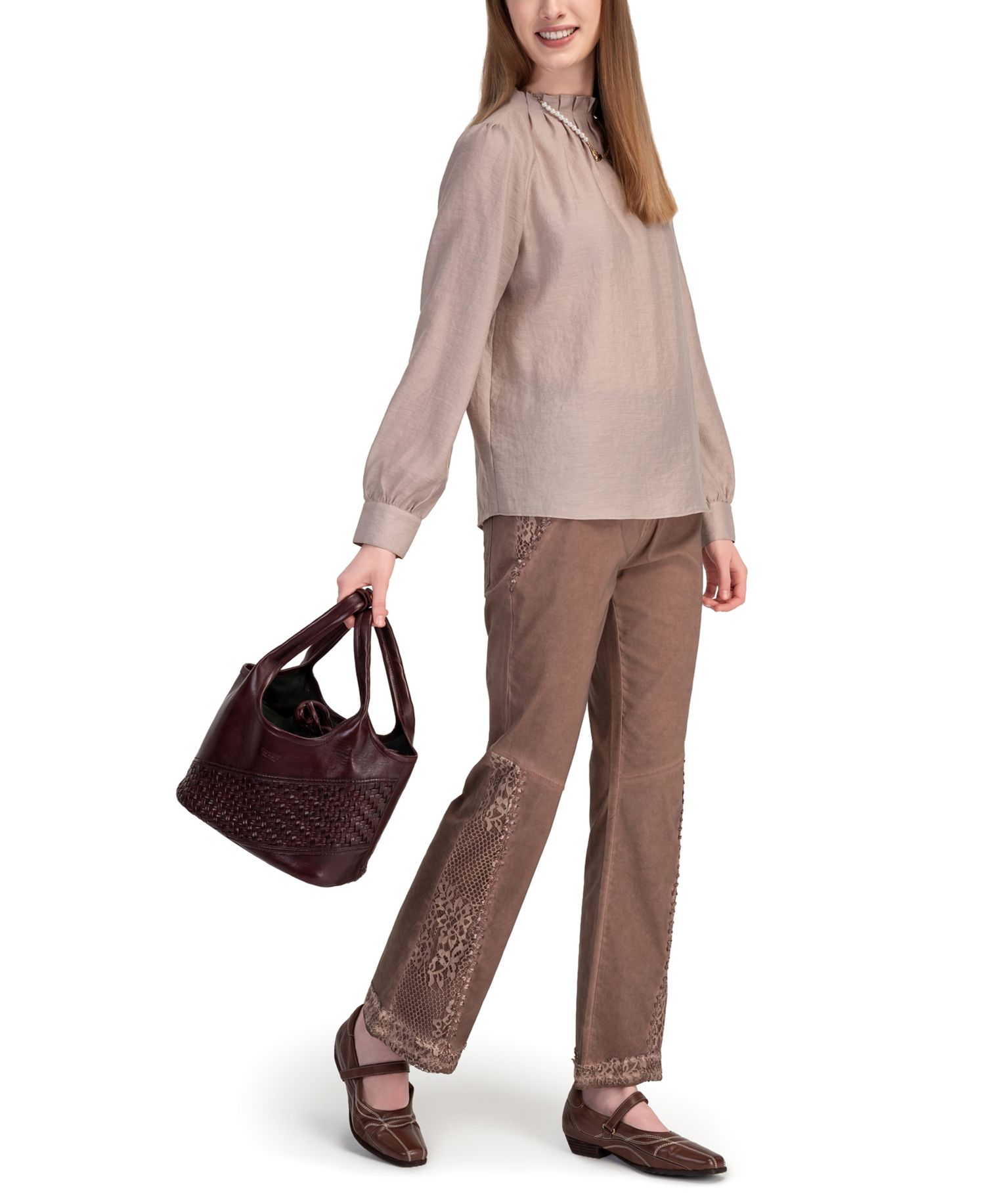 Lily Small Handwoven Tote Handbag