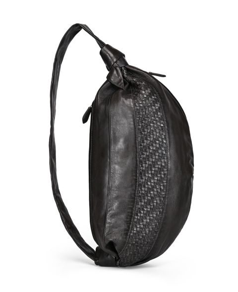 Женская сумка OLD TREND Lily Extra-Large Handwoven Convertible Sling Handbag, цвет: Угольный серый