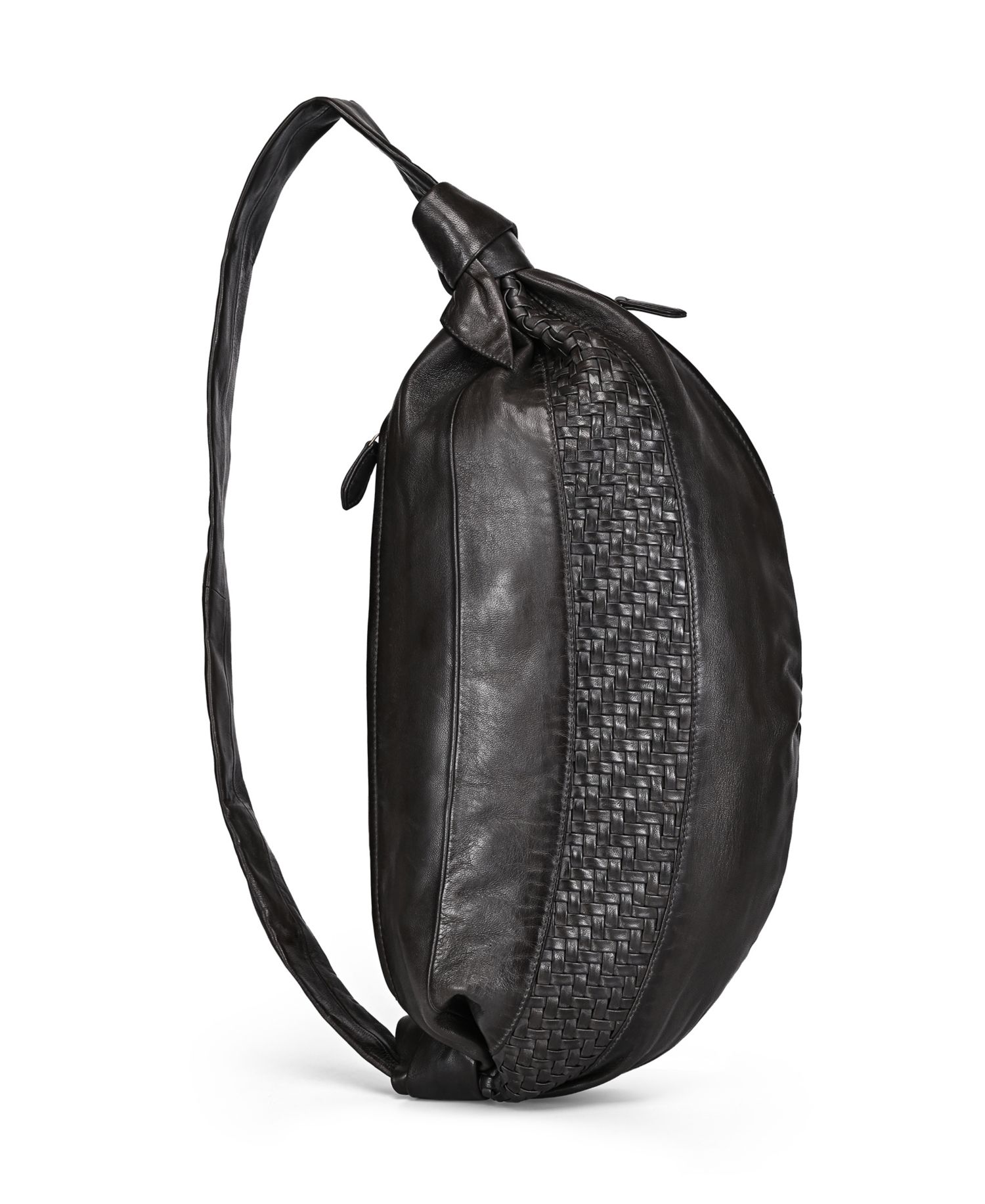 Lily Extra-Large Handwoven Convertible Sling Handbag
