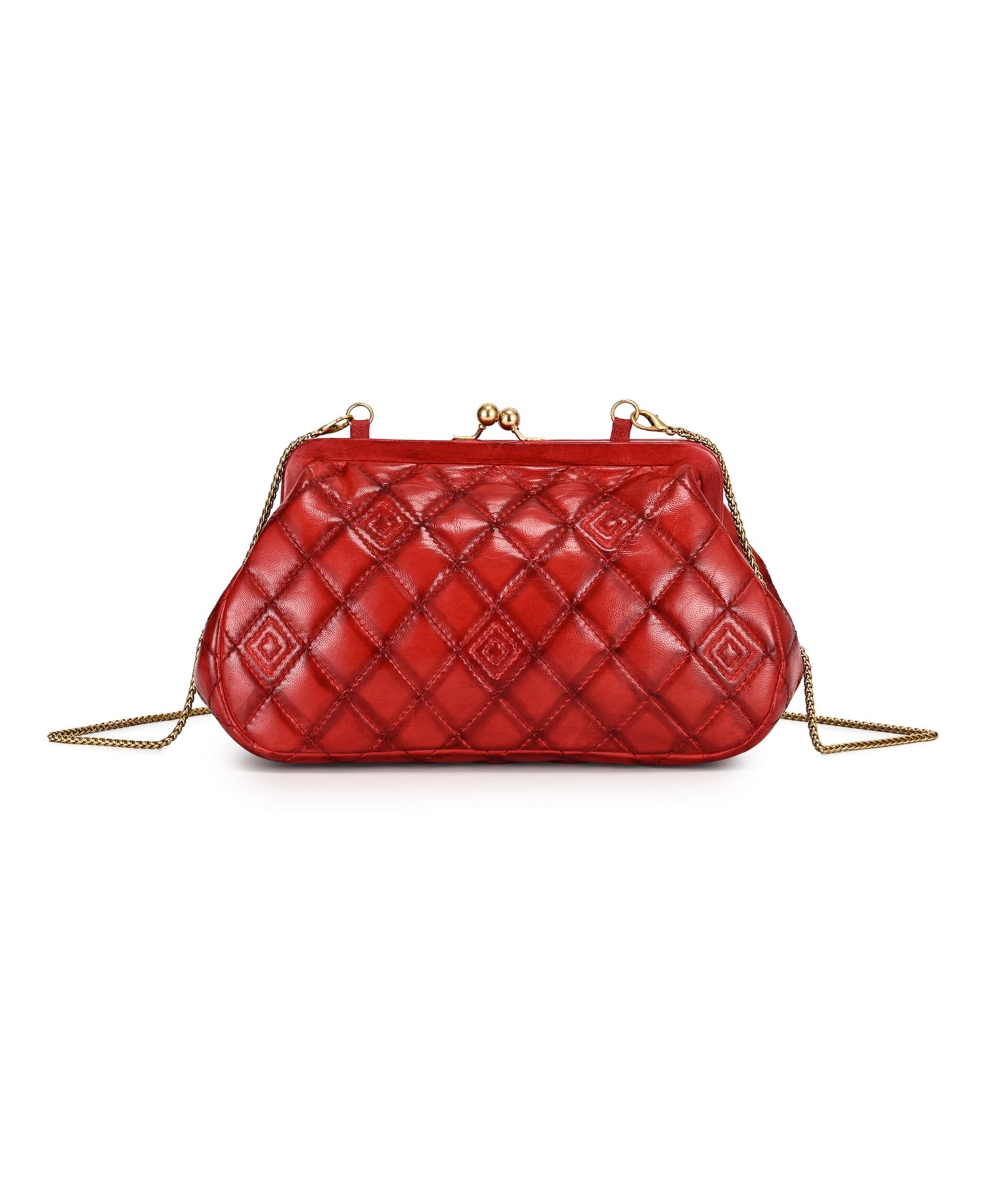Petunia Small Quilted Leather Crossbody Handbag