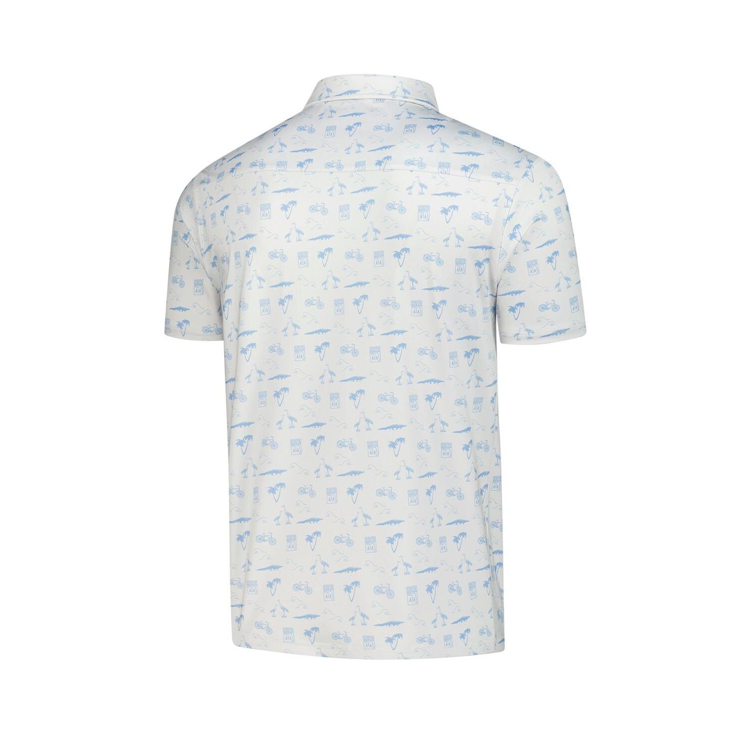 Men's Cream THE PLAYERS A1A Polo Shirt