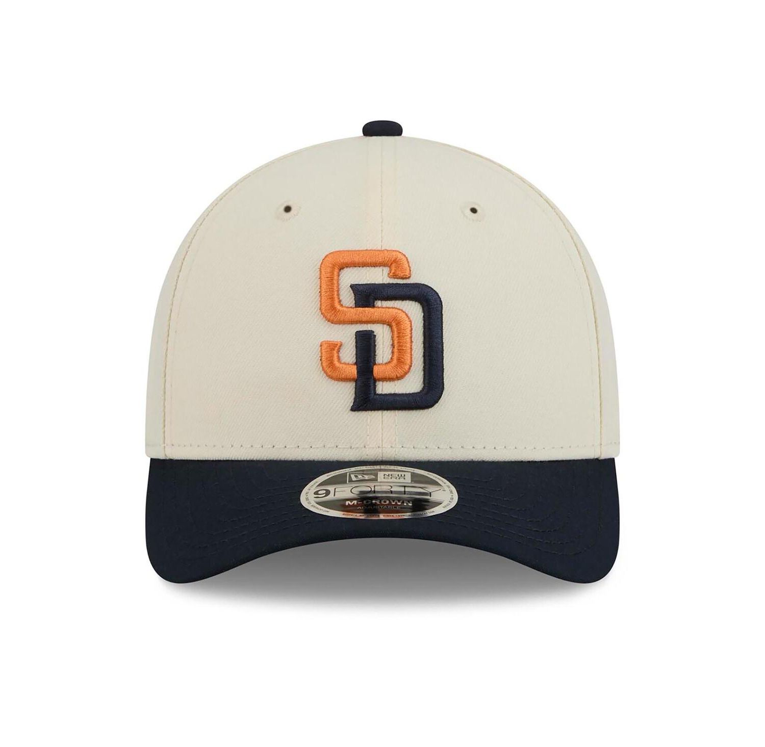 Men's Cream/Obsidian San Diego Padres 2026 City Connect 9FORTY M-Crown Adjustable Hat