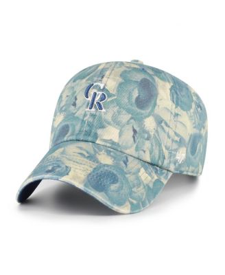 Women's Blue Colorado Rockies Gardenia Clean Up Adjustable Hat