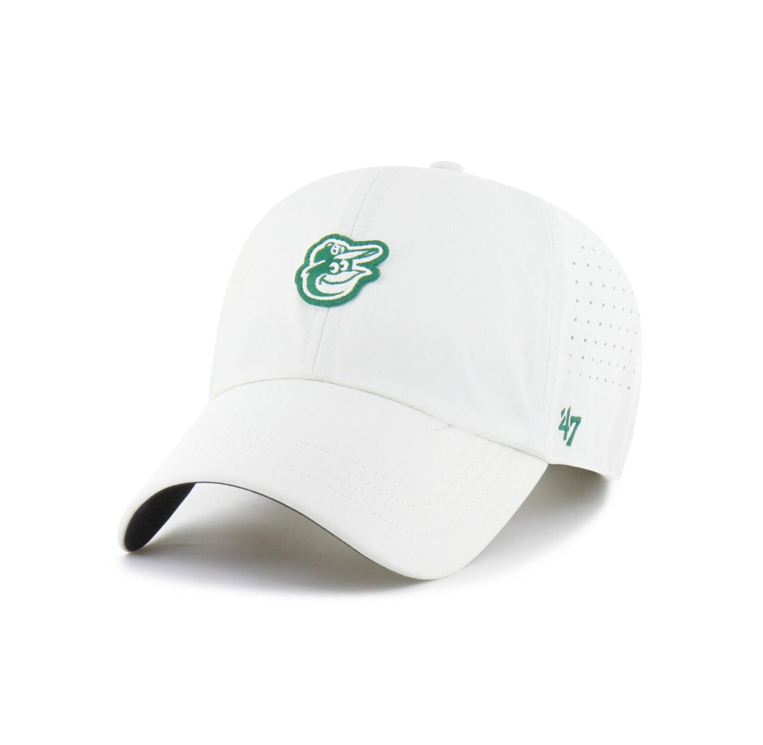 Men's White Baltimore Orioles Elevated Greens Clean Up Adjustable Hat