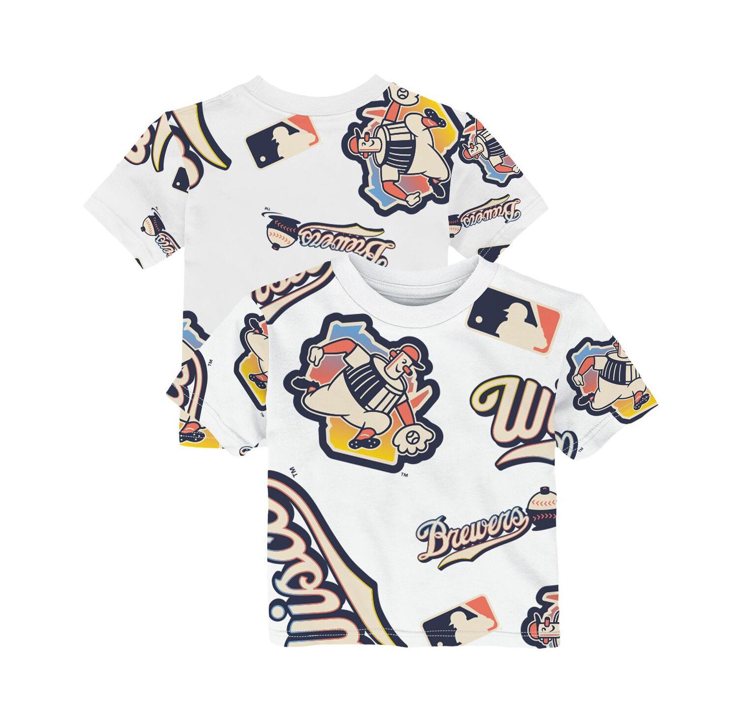 Baby Boys and Girls White Milwaukee Brewers 2026 City Connect Game Day T-Shirt