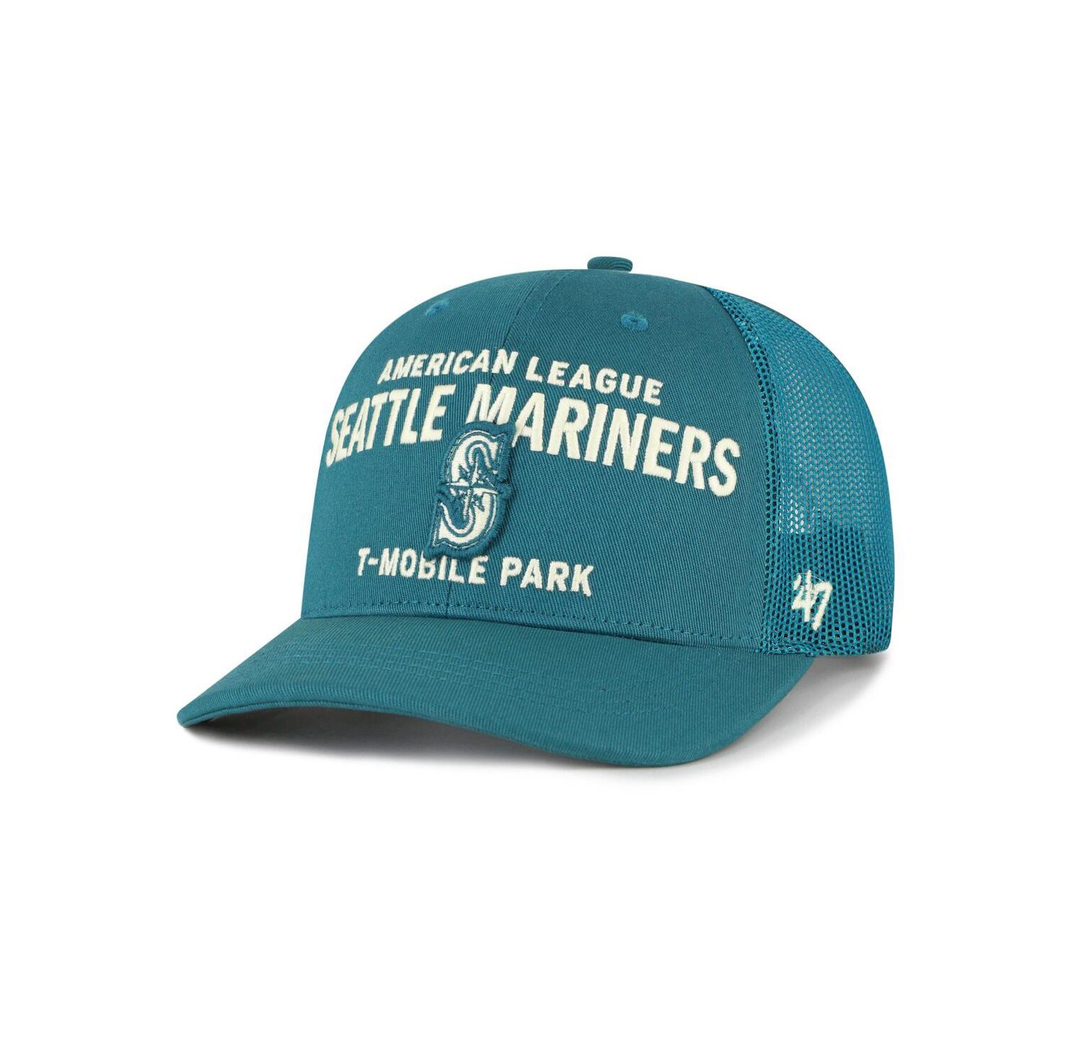 Men's Teal Seattle Mariners Contemporary Hitch Adjustable Trucker Hat