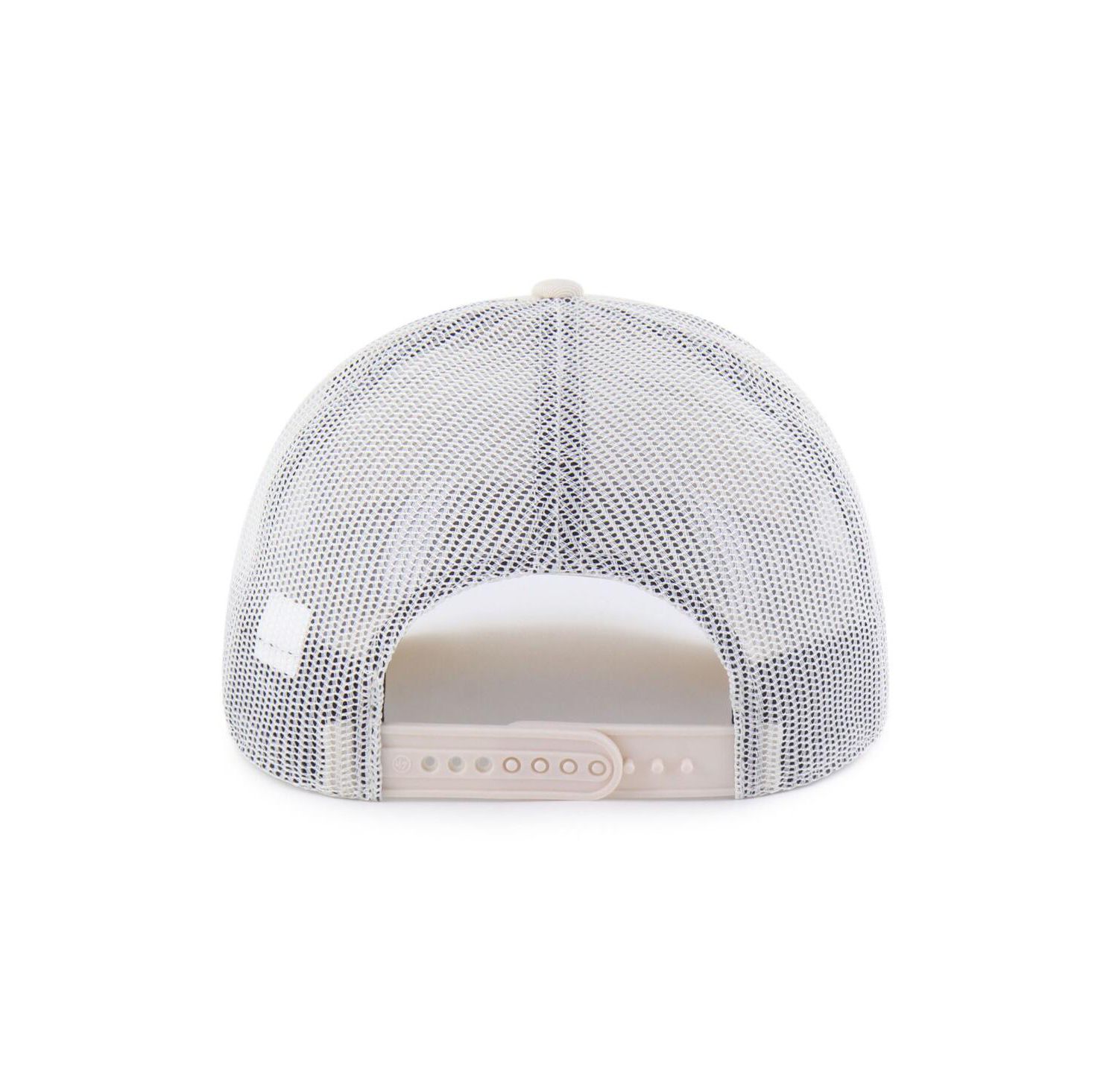 Men's Cream Los Angeles Dodgers Leland Adjustable Trucker Hat