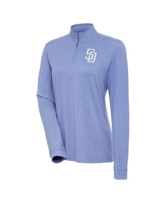 Women's Lavender San Diego Padres Mentor Quarter-Zip Pullover Top