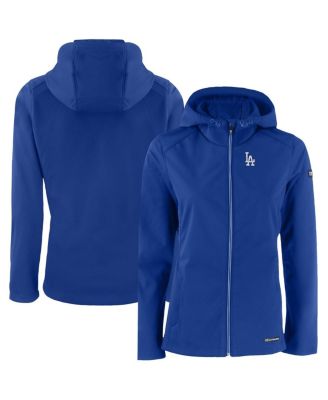 Women's Royal Los Angeles Dodgers Evoke Eco Softshell Full-Zip Jacket