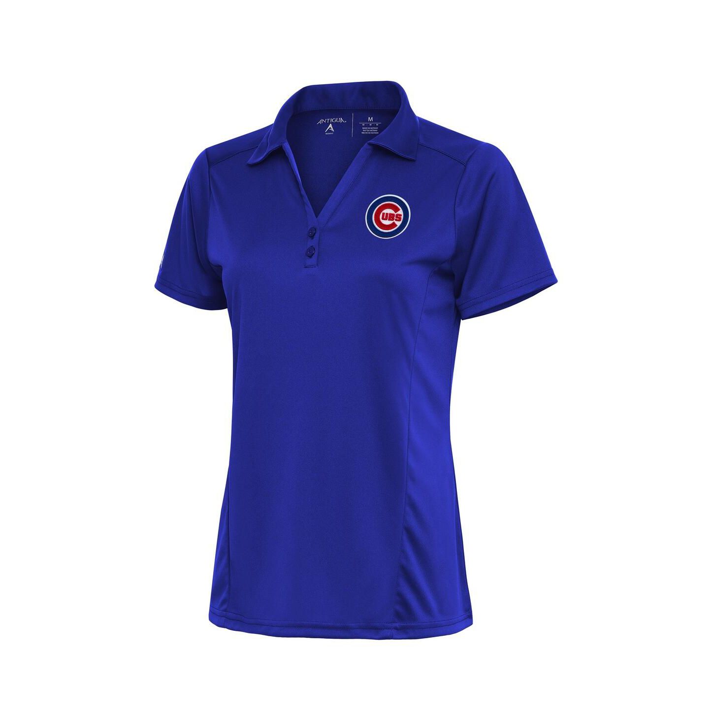 Женское поло Antigua Royal Chicago Cubs Logo Tribute Polo — фото 1