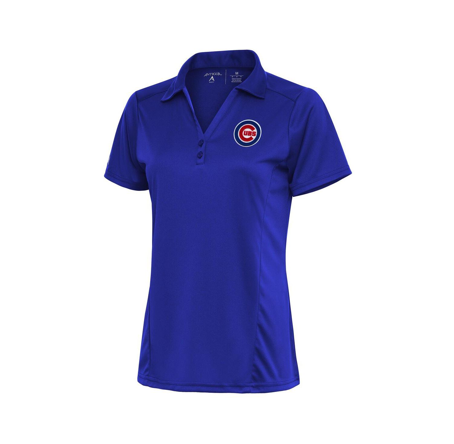 Women's Royal Chicago Cubs Logo Tribute Polo Shirt