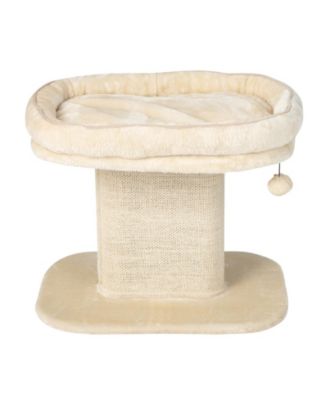 Cat Tower Modern with Plush Perch and Sisal Scratch Plate