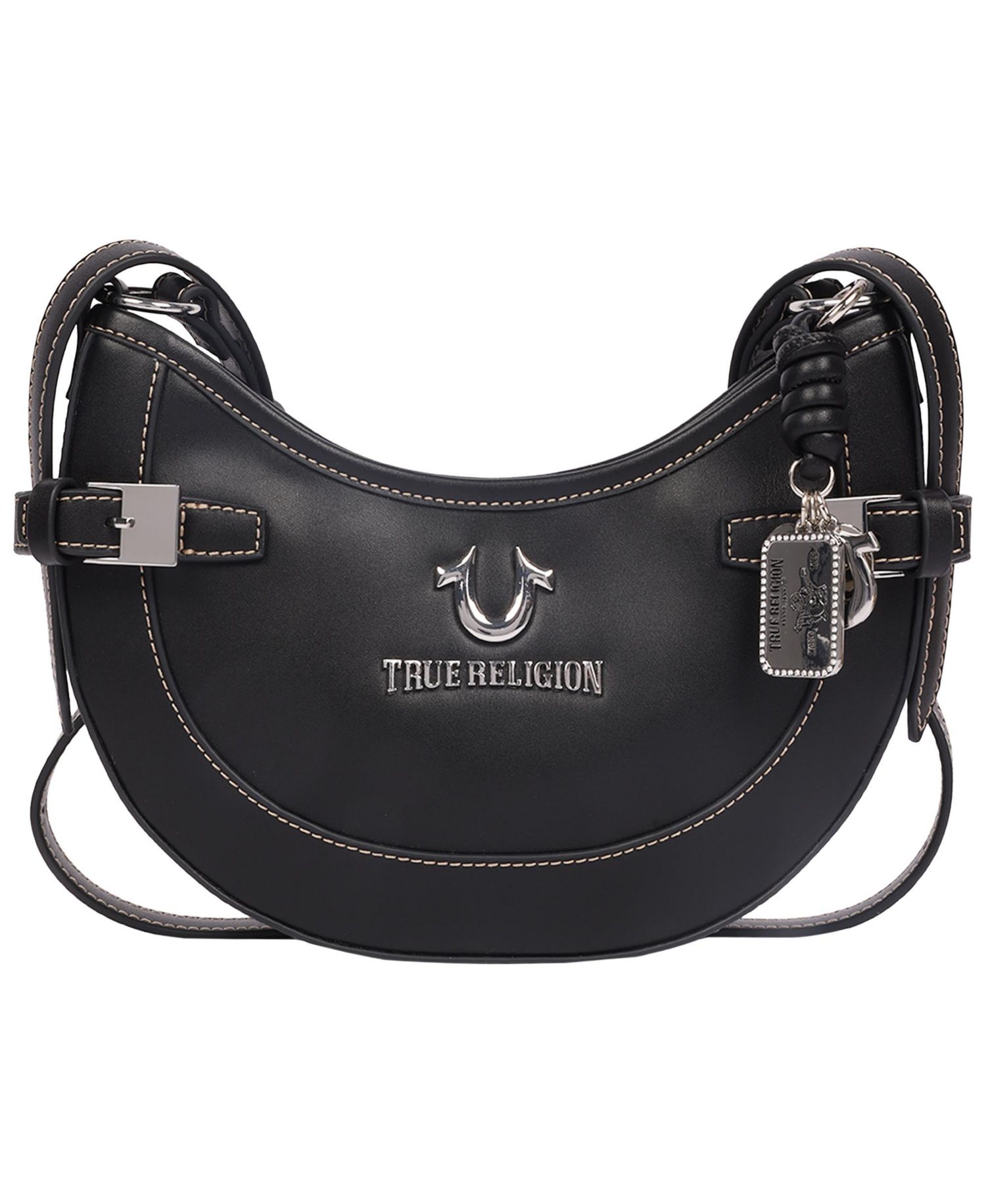 Multi-Strap Denim Shoulder Bag